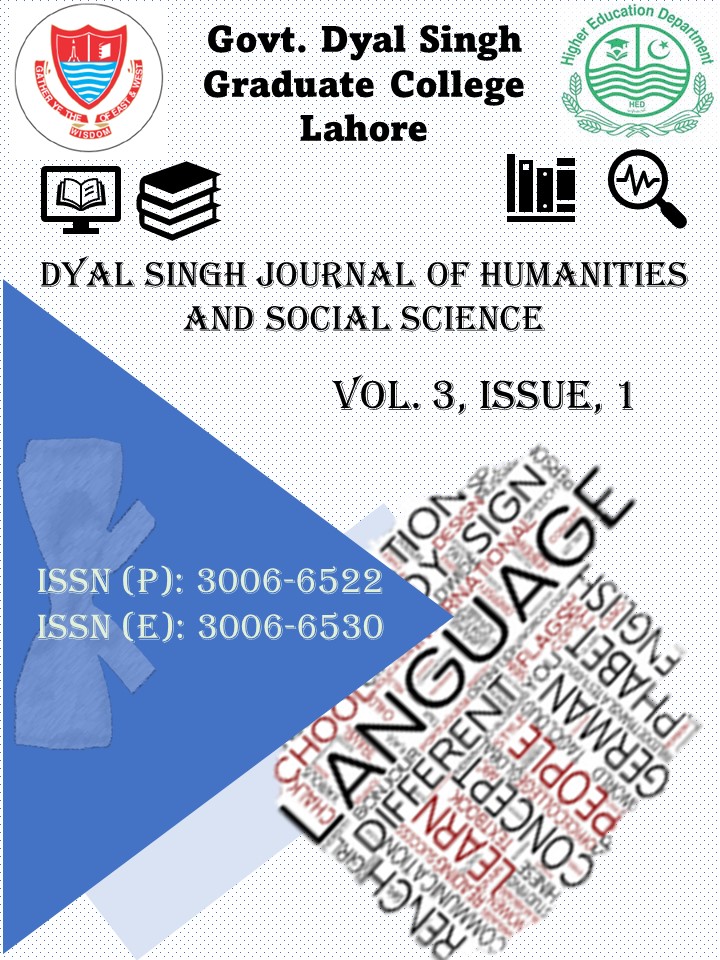					View Vol. 3 No. 1 (2025): DSJHSS 3-1
				