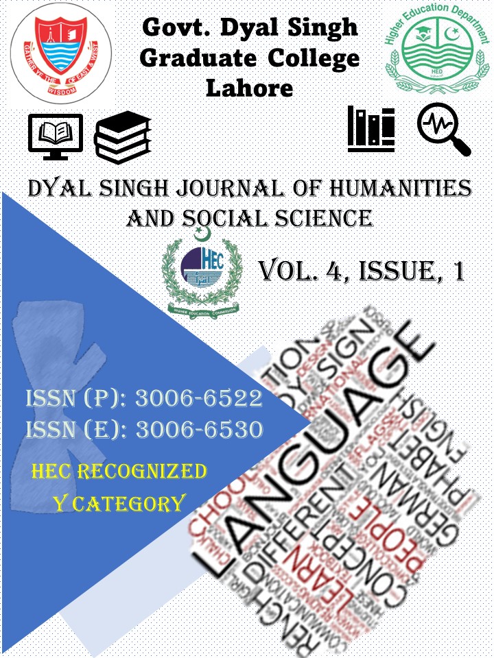 					View Vol. 4 No. 1 (2026): DSJHSS 4-1
				